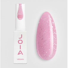 Камуфлююча каучукова база /рожева зі срібною поталлю/ /JOIA Vegan BB Cream Base Sweet Heart/